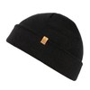 TOP-EX 80% Merino Wool Fisherman Beanie for Men Women Knit