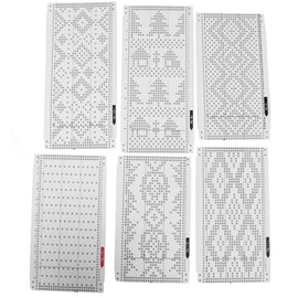 20 Patterns Knitting Machine Punch Card Flower Punch Cards Knitting Machine Accessories for KH860 KH868 KH891 KH892 KH893