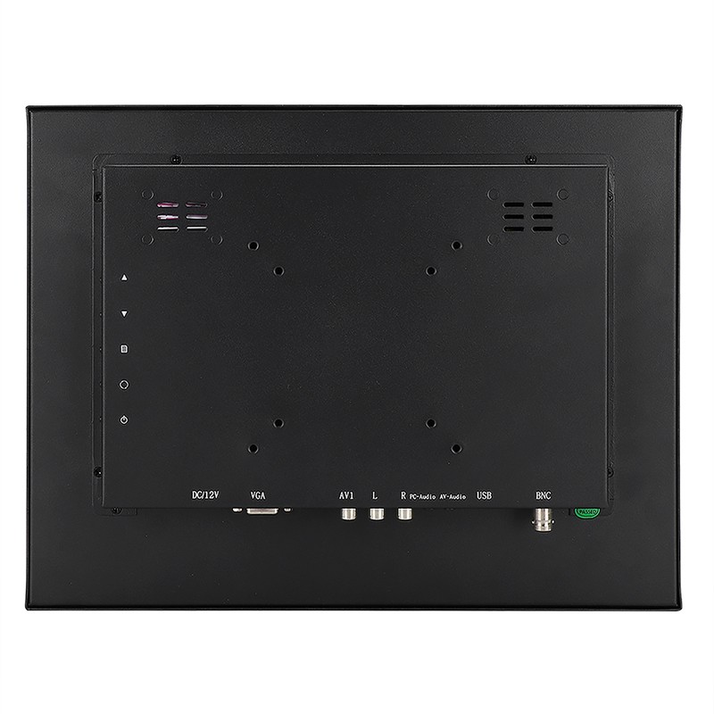15in TFT 4:3 Display 1024x768 Embedded Industrial Monitor HDMI/VGA/AV/BNC/USB