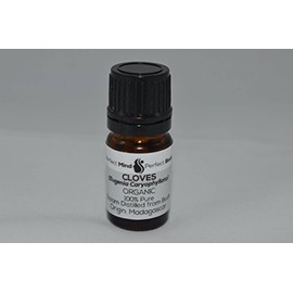 Perfect Mind Perfect Body Cloves (Organic) Essential Oil - 5ml - 100% Pure, Undiluted, Therapeutic Grade
