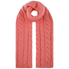 LIERYS Soft Merino Knitted Scarf Merino Scarf Wool Scarf Women's Scarf – Made in Germany Autumn Winter, pink