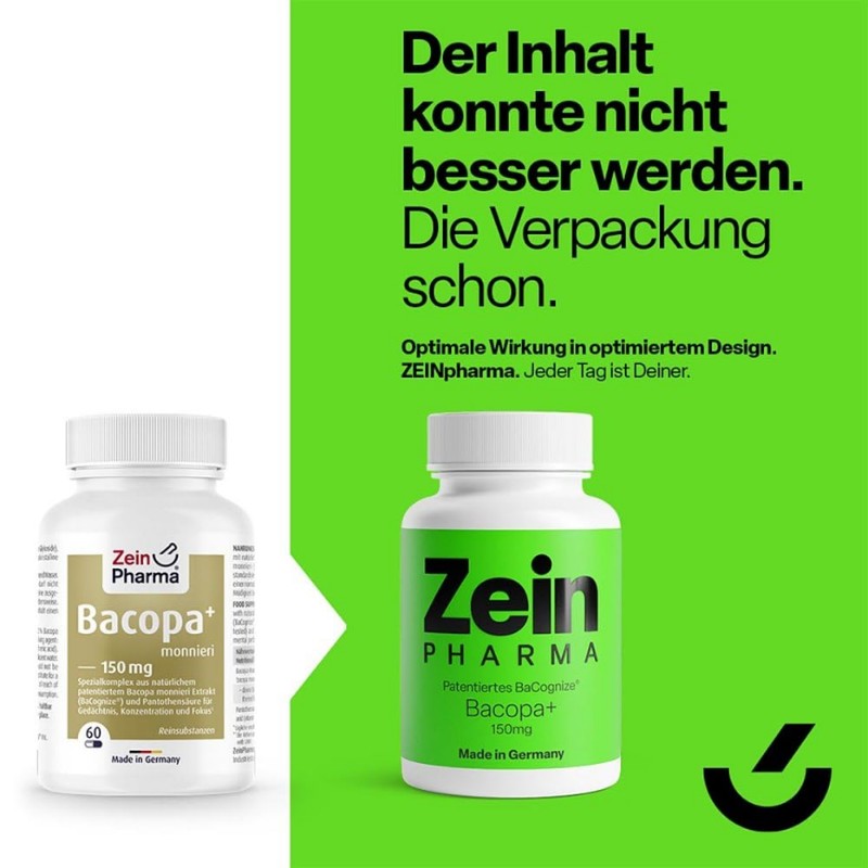 Bacopa Monnieri Brahmi 150 mg Capsules Pack of 60