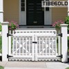 TIBEGOLD 4 Inch T-Strap Gate Hinges, Heavy Duty Shed Door