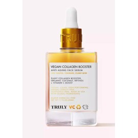 TRULY Vegan Collagen Booster Facial Serum Anti Aging NEW