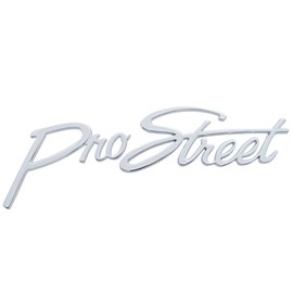 United Pacific S1012 Pro Street Emblem, 1 Pack