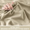 Moonlight Bedding King Size Fitted Sheets - 25cm Deep King