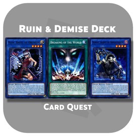 Generic Complete Custom Deck for Yu-Gi-Oh! - Ruin & Demise Ritual Deck