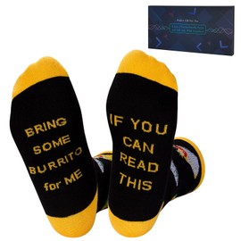 Nirohee If You Can Read This Socks, Unisex Funny Christmas Socks Gifts For Men Women, Novelty Gift For Boys Girls Teens
