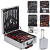 799pcs Aluminum Trolley Case Tool Set Silver - General Household