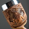 Pacific Giftware Cernunnos Goblet with Celtic Designs Resin and Stainless