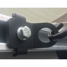 2 Truck Bed Rail Tie-Down Cleats w/ 2 Tie Down Straps Heavy Duty -150 lbs Load-Rated, Heavy-Gauge Steel - Non-Twist Brackets for Steady Positioning - Fits Toyota, Nissan Bed Rails - Gift Set for Men