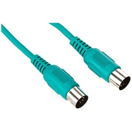 Adam Hall 3 Star Series MIDI Cable, Green
