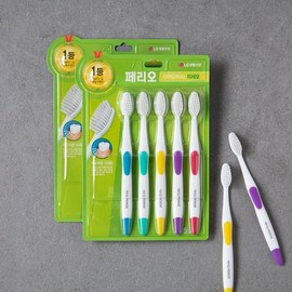 Perio Original Fine Bristle 5+5 Pack / 페리오 오리지널 미세모 5+5입