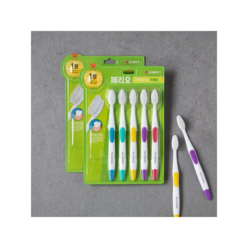 Perio Original Fine Bristle 5+5 Pack / 페리오 오리지널 미세모