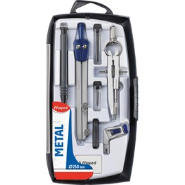 Maped Matal Leg Compass Instrument Set (Multicolor)
