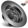 Kitchen Sink Drain Strainer 3 in 1, 304 Stainless Steel