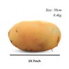 ASkinds 3D Potato Plush Pillow, 19.5" Plush Stuffed Toy Sofa
