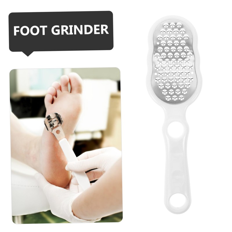 Ipetboom Foot Scrubber for Dead Skin Metal Foot File Callus