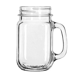 Libbey 97084 Glass 16.5 Ounce Drinking Jar - 12 / CS