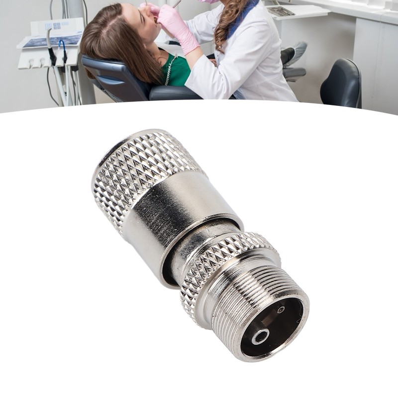 2 To 4 Hole High Speed Dental Handpiece Adapter Stainless