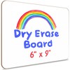 Scribbledo Small White Board Dry Erase Mini Whiteboard 6x9 Inch
