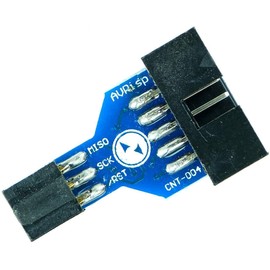 Paradisetronic.com ISP Adapter 10 Pin to 6 Pin - Compatible with Atmel AVR, Arduino, Bascom, USBasp & ICSP - Effortless Programming & Debugging Solution
