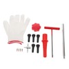 iplusmile 1 Set Tire Valve Stem Tool Kit Durable Multifunctional