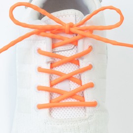 Caterpy MAGIC LACE Magic Lace, Next Generation Shoelaces, Brings Out The Power of Your Feet, 2 Sizes x 10 Colors, passion orange