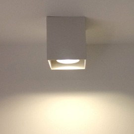 X SIM FITNESSX LED Surface-Mounted Ceiling Light Downlight Design Ceiling Spotlight Hallway GU10 CE 230 V (White)