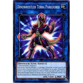 Yu-Gi-Oh! - Dinowrestler Terra Parkourio - DANE-EN042 - Common - Unlimited Edition - Dark Neostorm
