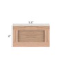 ONESTOCK 11.5W x 6H Unfinished Oak Kitchen Drawer Front Replacement,