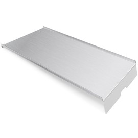 Wanchao BCA006 Stainless Steel Large Drip Pan Replacement for Traeger 34 Series,Eastwood 34, 32.5" 15.75" Drip Tray Heat Baffle for Newer Tex,Tex Elite Pellet Smoker Grills