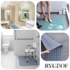 RYUBOF Bath Mat, Non-slip Mat for Bathtub, Suction Cup Included,