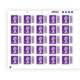25 x 1st Class Barcoded Stamps Royal Mail