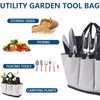 Garden Tool Set, Stainless Steel Gardening Kit, with Large Capacity