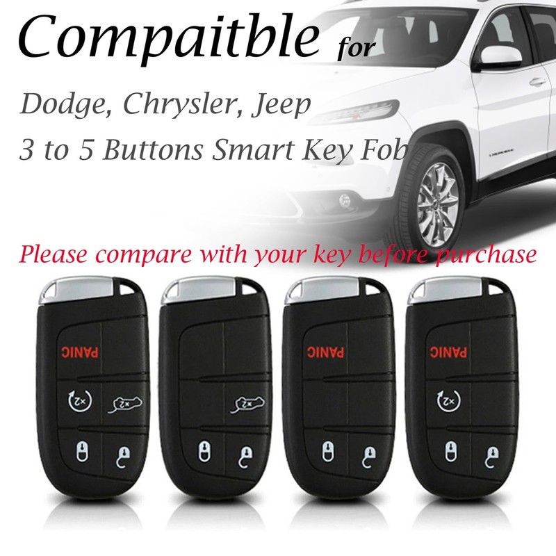 Vitodeco Genuine Leather Smart Key Keyless Remote Entry Fob Case