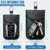 Coorattyes 2024 Faraday Bag Key Protector, 2 Pack Signal Blocking