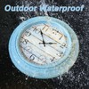 eYotto 18 Inch Large Indoor Outdoor Wall Clock Waterproof with