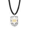 Herzengel Boys Children's Necklace Made of Stainless Steel, Recycled Polyester