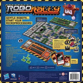Renegade Game Studios | Robo Rally | Strategy Board Game for 2-6 Players, Ages 12+ with 6 Pre-Painted Robot Miniatures