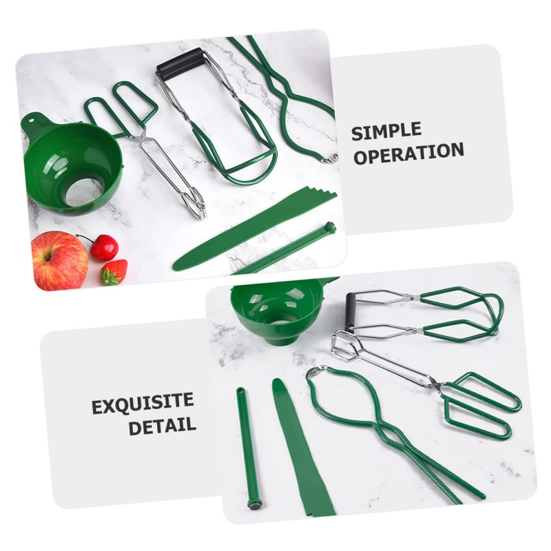 Gatuida 5sets Magnetic Canning Lid Lifters Scald Jar Lifting Tools