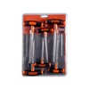 Bahco 903T-2 T-Handle Screwdriver Set for Torx Head Screws, Silver/Black/Orange,