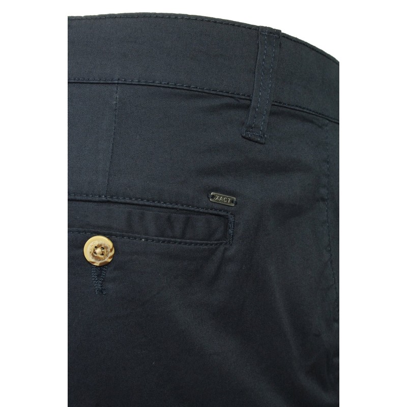 Xact Men's Stretch Cotton Chino Shorts - Regular Fit, navy,