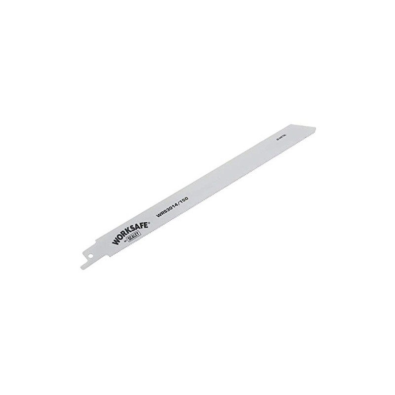 Worksafe WRS3014/150 150mm 18tpi Reciprocating Saw Blade Metal - Pack