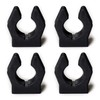 Longoni Billiard Pool Cue Rack Rubber Replacement Clips, Pack of