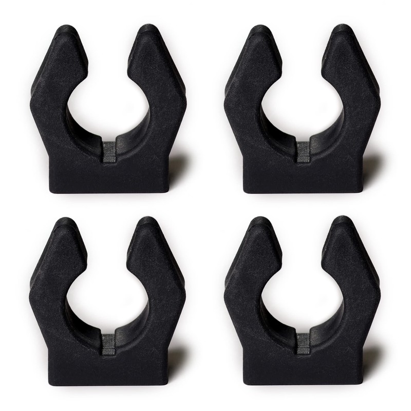 Longoni Billiard Pool Cue Rack Rubber Replacement Clips, Pack of