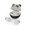 Jinpei Cute Panda Wireless Earphones, Waterproof, Noise Cancelling in-Ear erbuds,