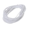 Usew 2 mm Heavy Round Elastic Cord,10 Yards (White)
