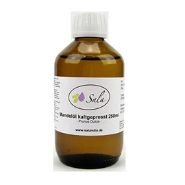 Sala Mandelöl kaltgepresst Prunus Dulcis 250 ml Glasflasche