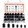 TUPARKA 28Pcs Cable Gland Waterproof Adjustable Joints with Gaskets 3-16mm